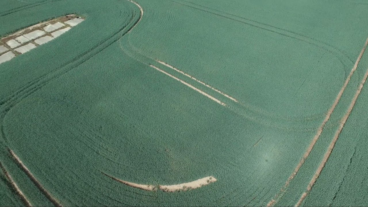 Lotnisko Debrzno widok z drona