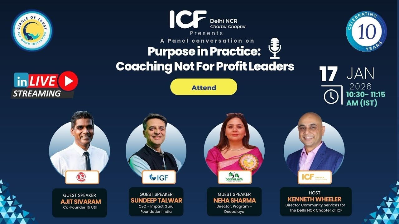 Purpose in Practice: Coaching Not For Profit Leaders