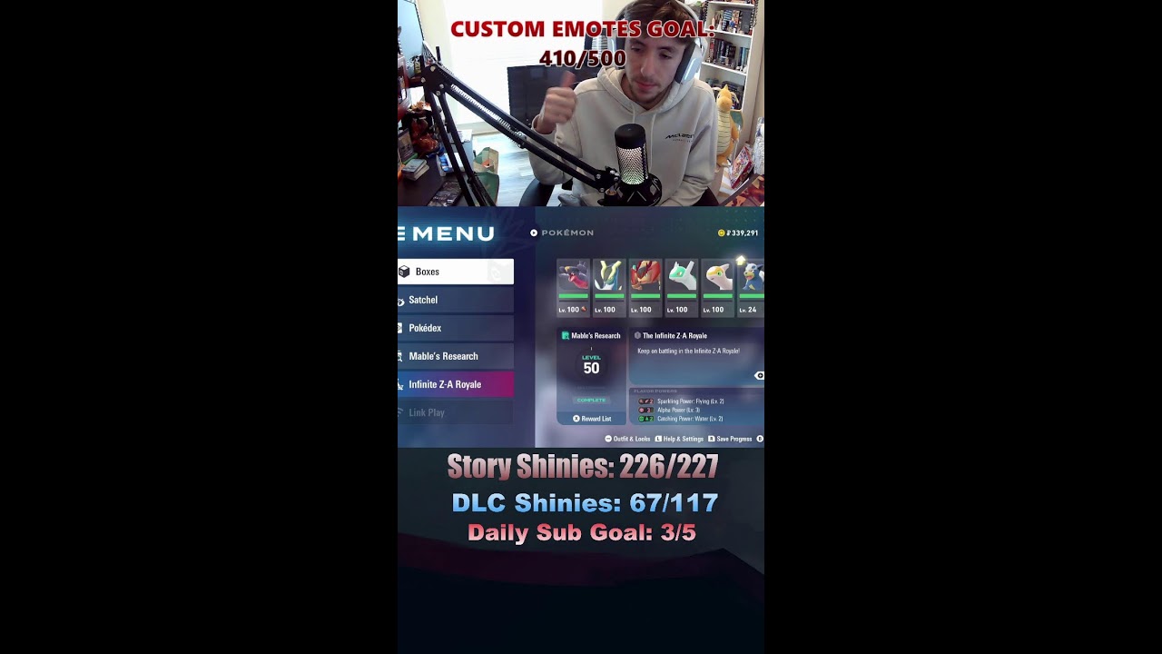 Pokemon Legends ZA Full Shiny Living Dex! - Shalpha Charizard Today?