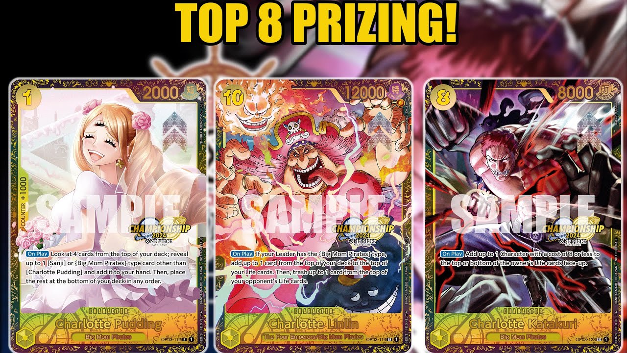 MY TOP 8 PRIZING IS HERE!!!!