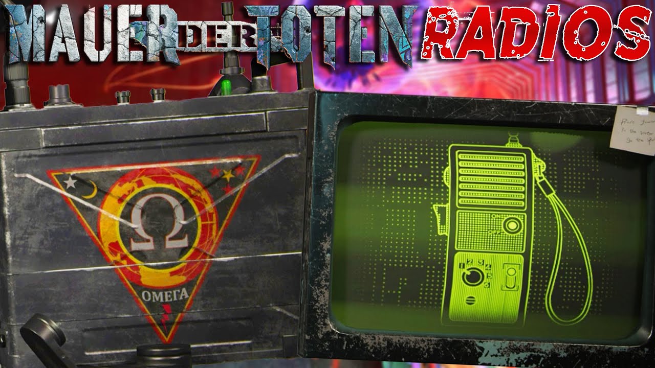 MAUER DER TOTEN ALL RADIOS & AUDIO LOGS IN SEASON 4 RELOADED! OMEGA, DARK AETHER & REQUIEM