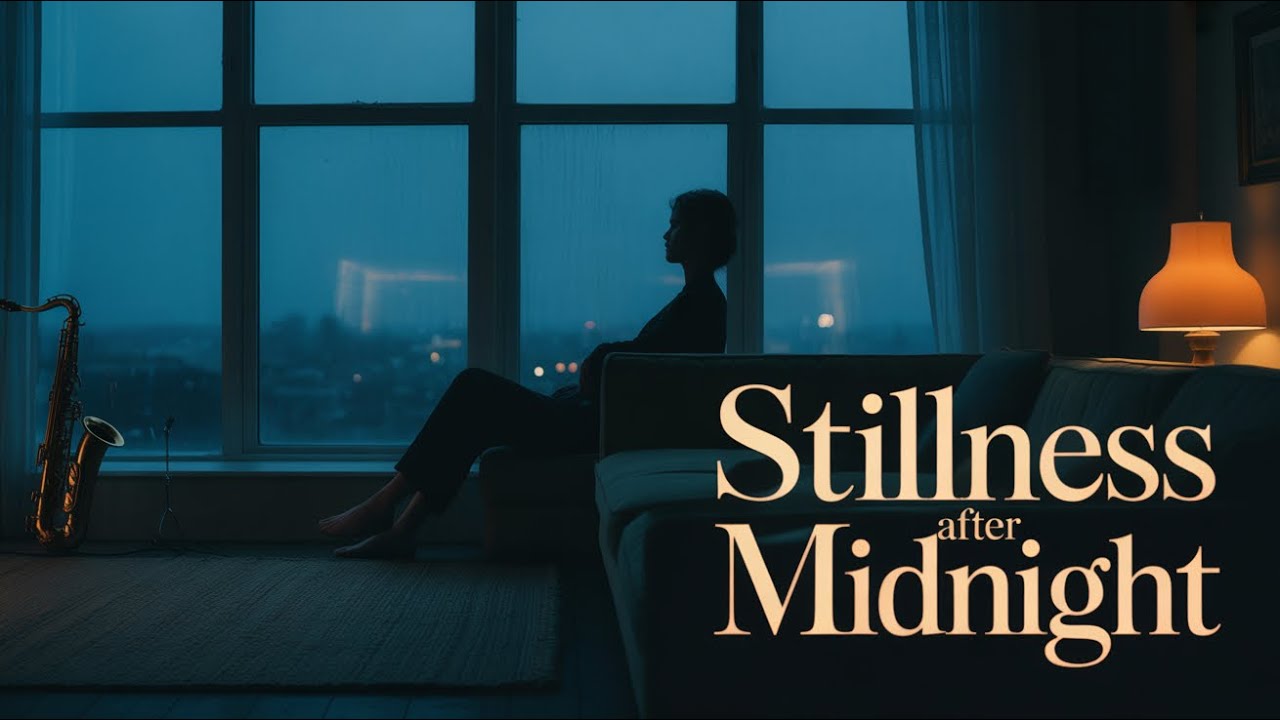 Stillness After Midnight – Calm R&B Jazz Chill | Late Night Peace | Smooth Sax Soul