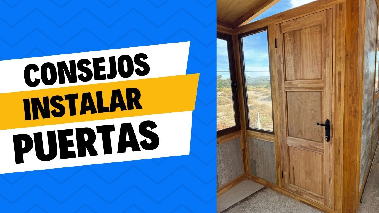 CONSEJOS de CARPINTERIA para INSTALAR puertas