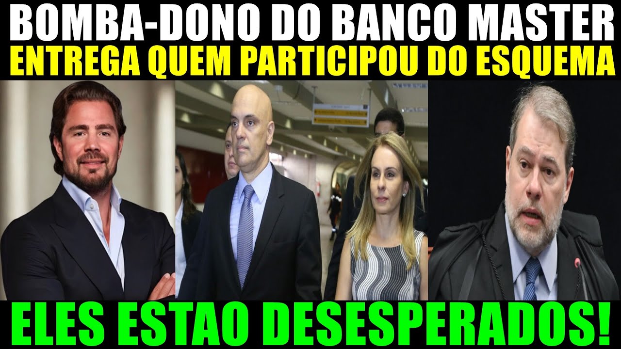 DONO BANCO MASTER ENTREGA TUDO