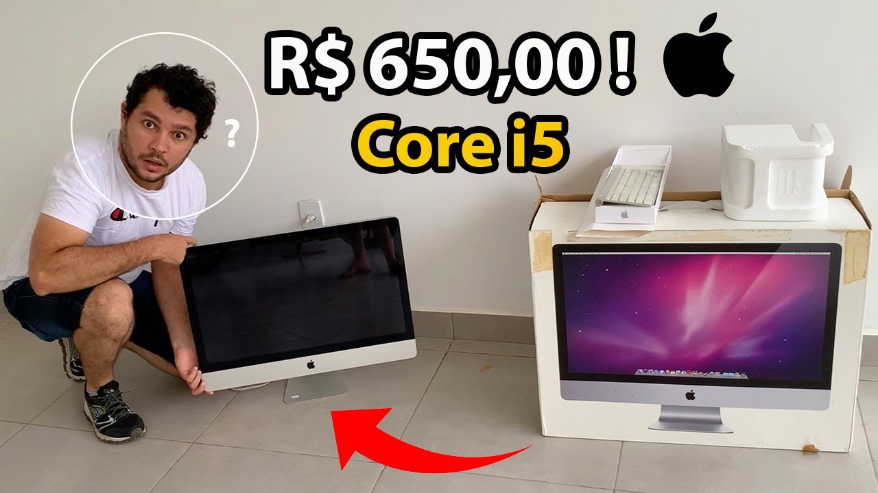 COMPREI UM iMAC 27