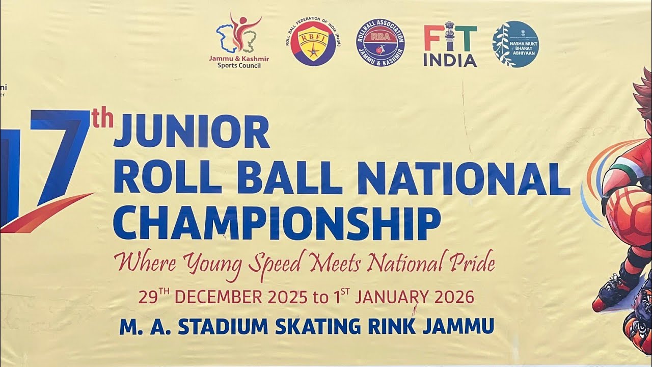 Opening Ceremony of 17th Junior Roll Ball National Championship organized at Jammu 