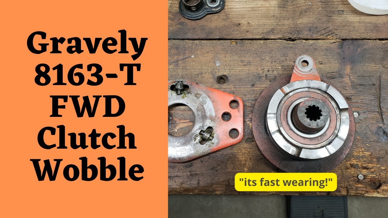 Why is Gravely 8163T Clutch vibrating like mad!