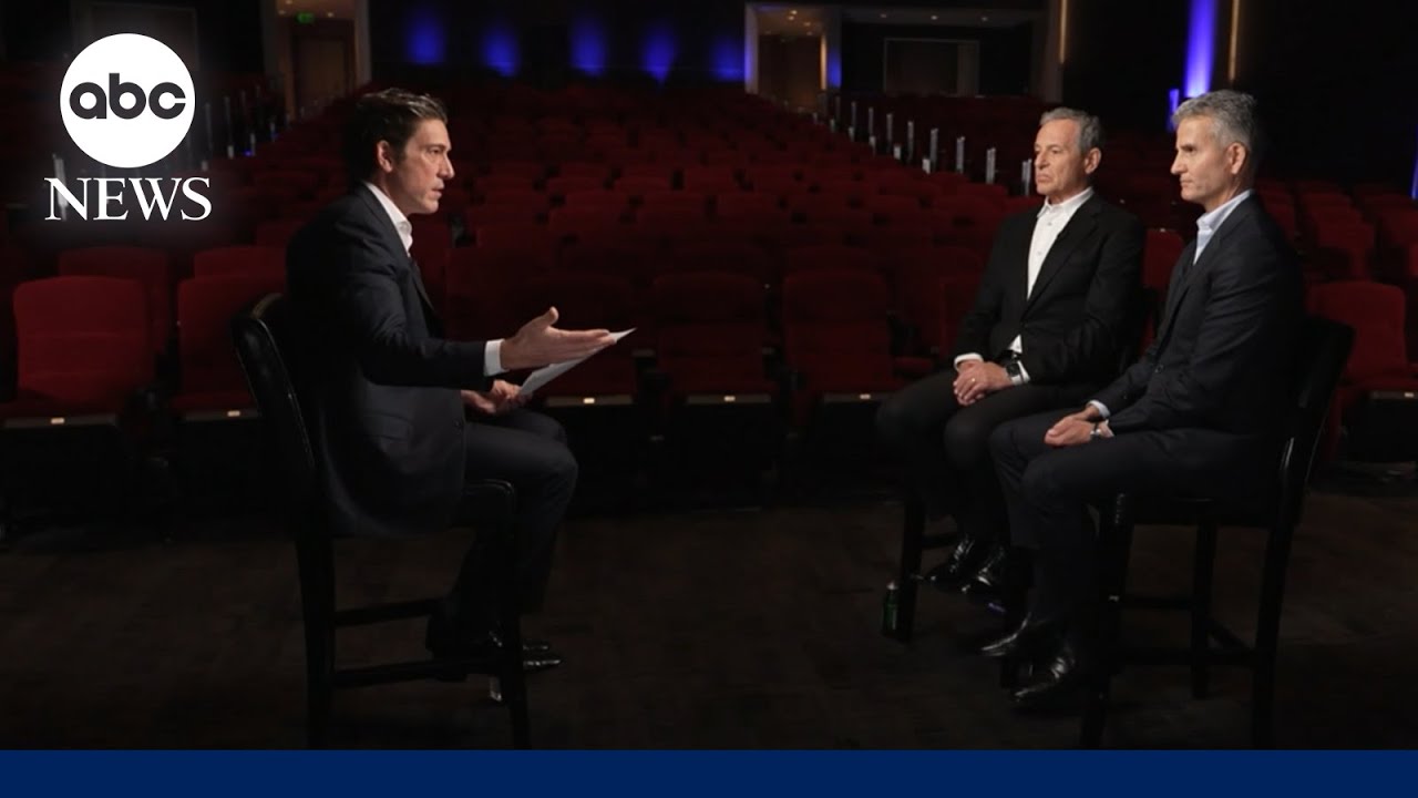 David Muir sits down with Disney's next CEO Josh D'Amaro, Bob Iger
