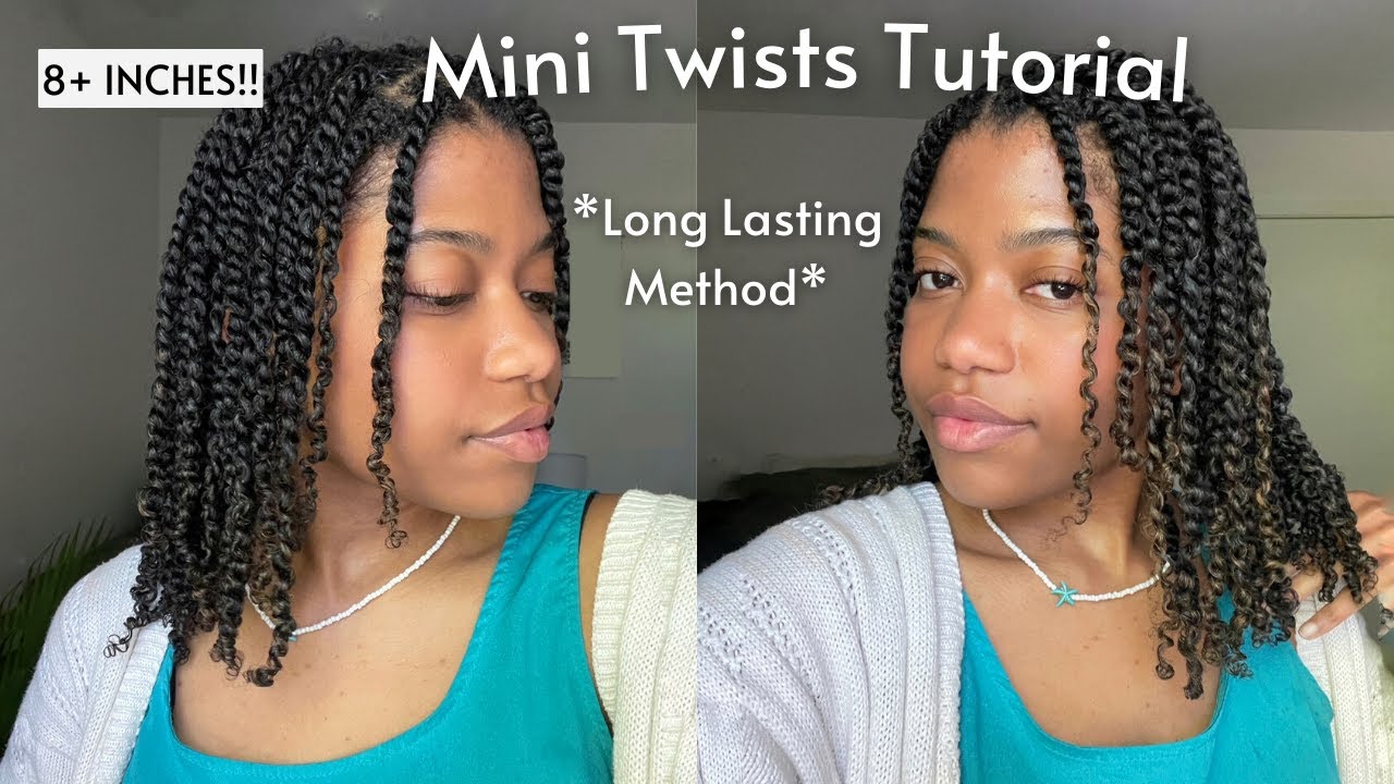 Make your Mini Twists last longer *Updated Rope Twist Method* - Mini Twist Tutorial