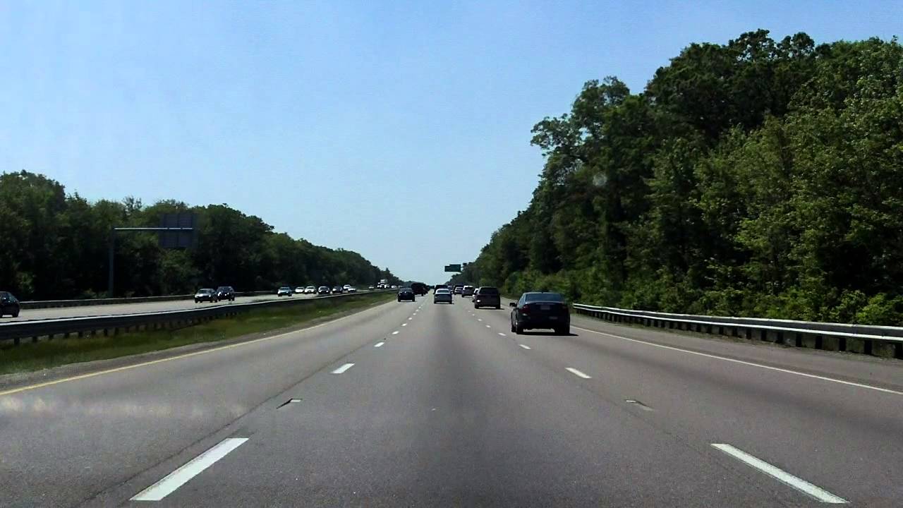 Fall River Expressway (MA 24 Exits 21 to 17) southbound