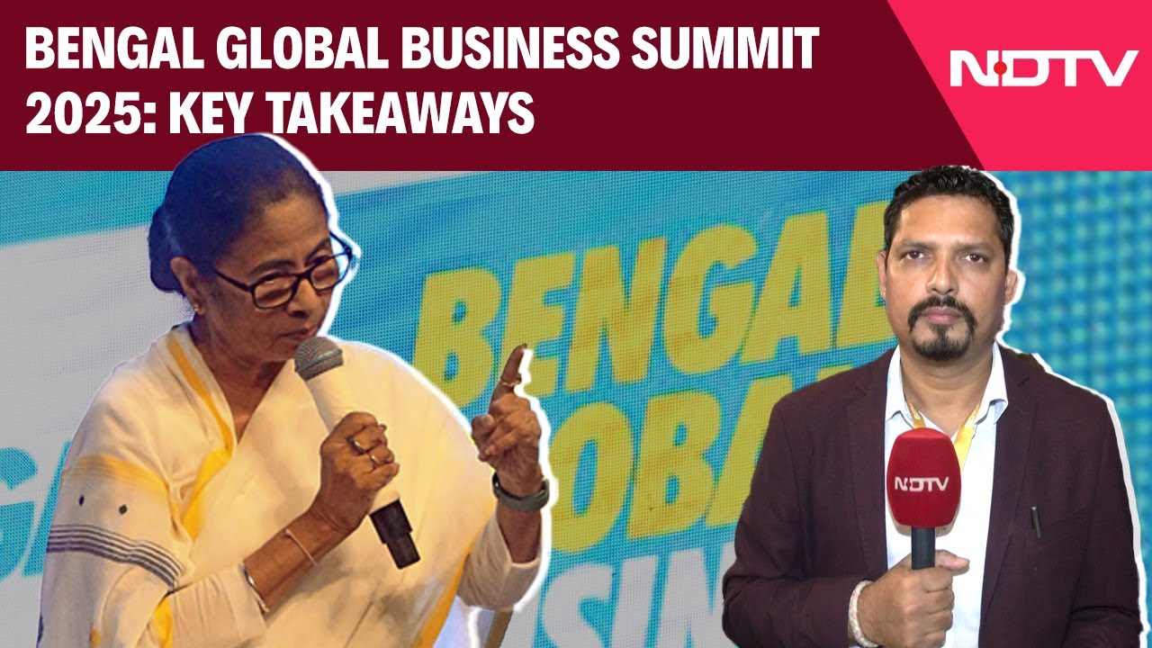 Bengal Business Summit 2025 Ends: Investment Proposals Worth ₹4,40,595 Crore Received