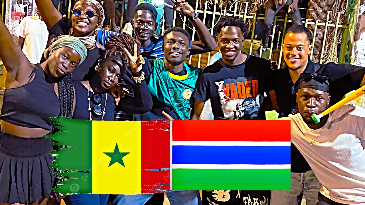 GAMBIA & SENEGAL CELEBRATION AFCON WIN