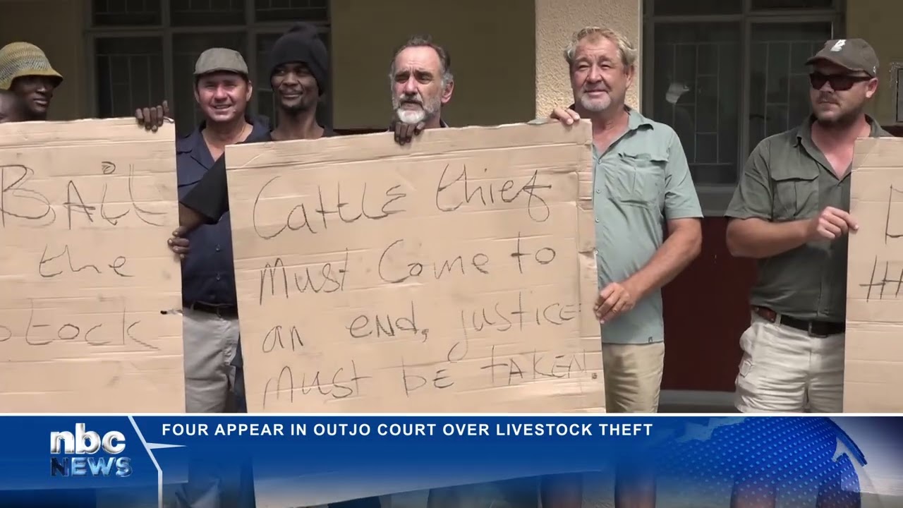 Four men remanded for Outjo cattle theft and illegal slaughterhouse - nbc