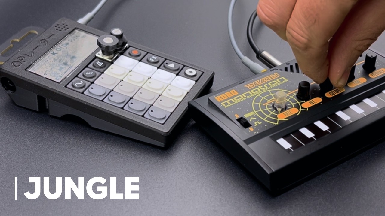 Tiny Setup, HUGE Sound: Jungle with the PO-33 KO! + Monotron Delay