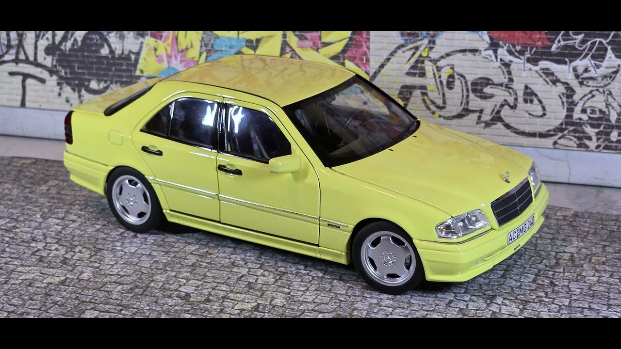 1/18 Mercedes-Benz C36 AMG made by Norev. In a beautiful Yellow colour and limited at 200 pieces!!!