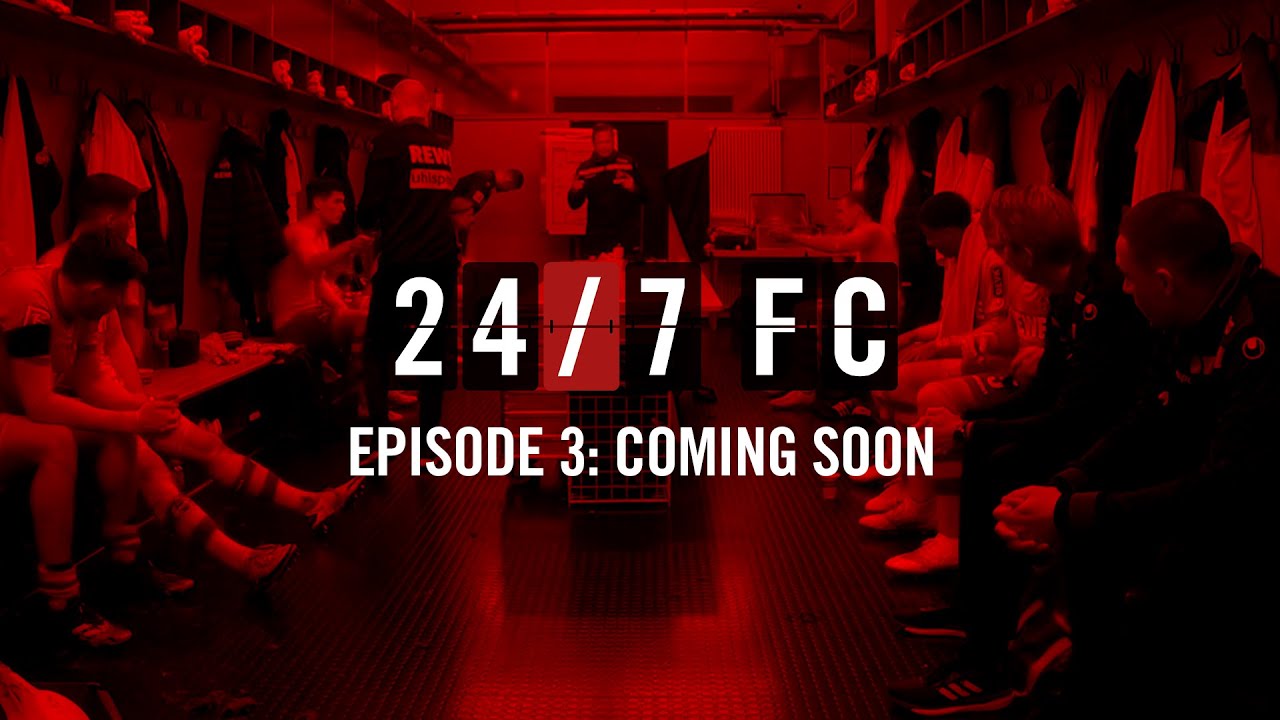 EXKLUSIV bei 24/7 FC: Die Halbzeitansprache von GISDOL in der Kabine des 1. FC KÖLN in beim BVB