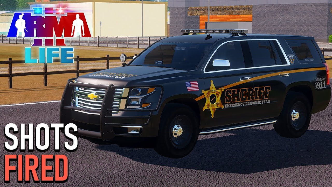 Arma 3 Life Police #78 - Dual Suspects Open Fire on ERT Deputies