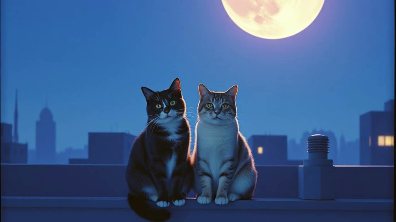 Кошачьи страсти - юмористическая песня
