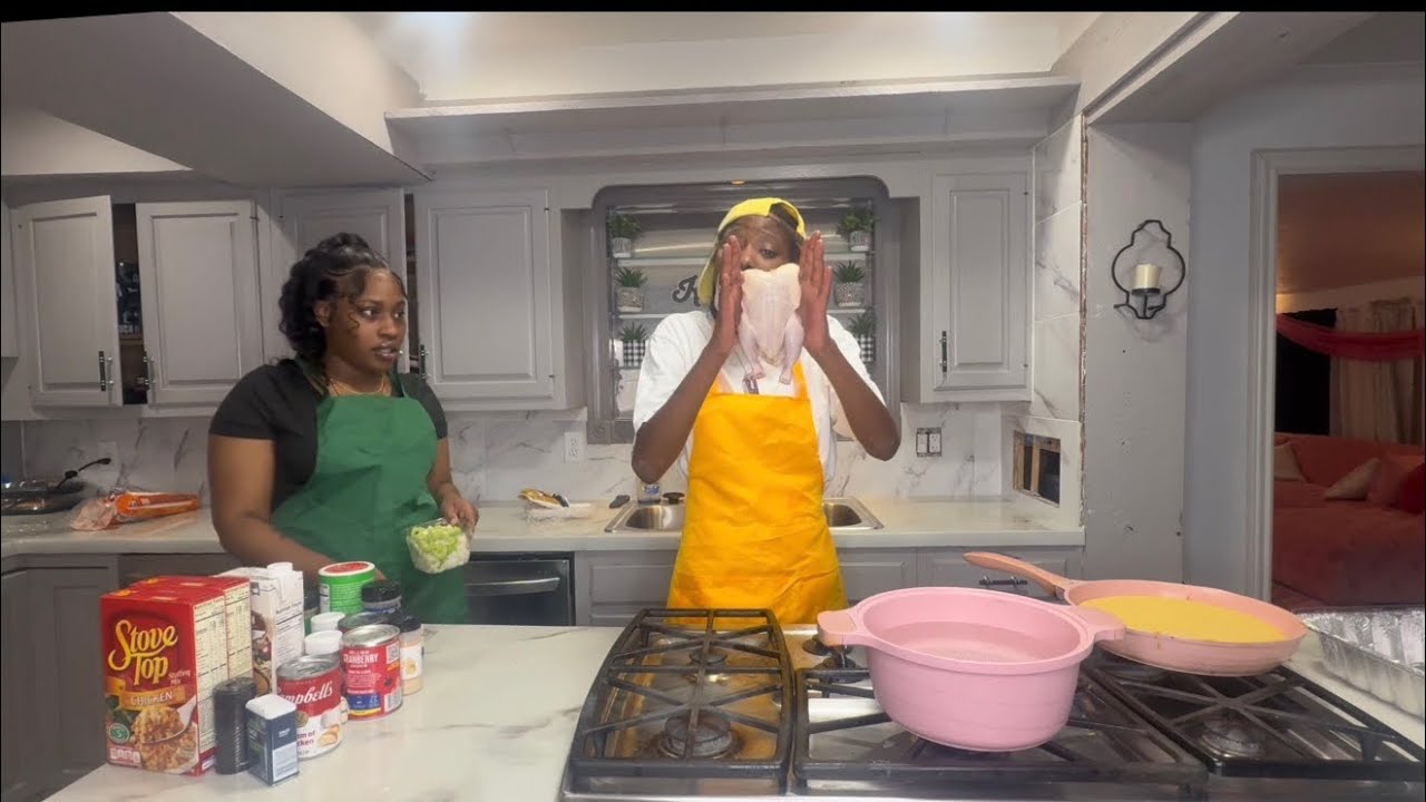 COOKING DINNER WITH TTG FOR THE FIRST TIME (EXTREMELY HILARIOUS)
