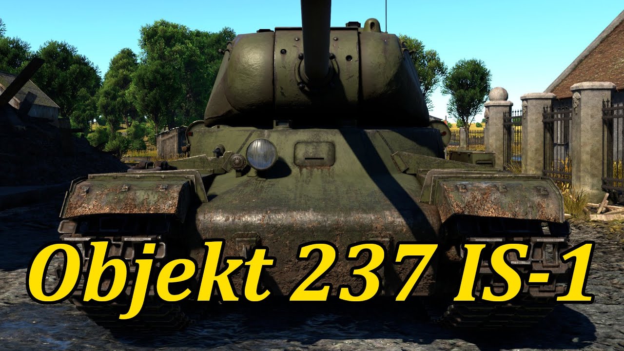 Pierwszy Stalin...i moc stalinium? | IS-1 (Obj. 237) | War Thunder PL
