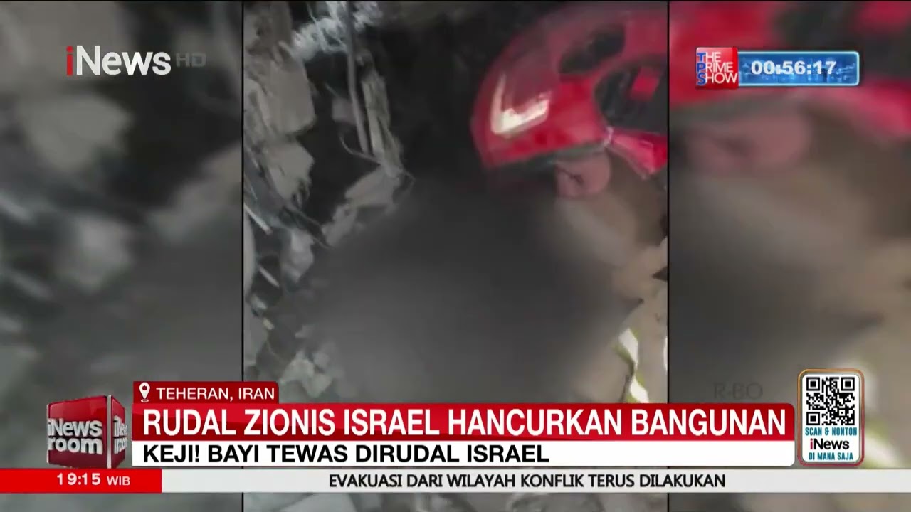 FULL Perang Iran di Ibukota Israel Tel Aviv, Irak, dan Bahrain | Trijaya Update