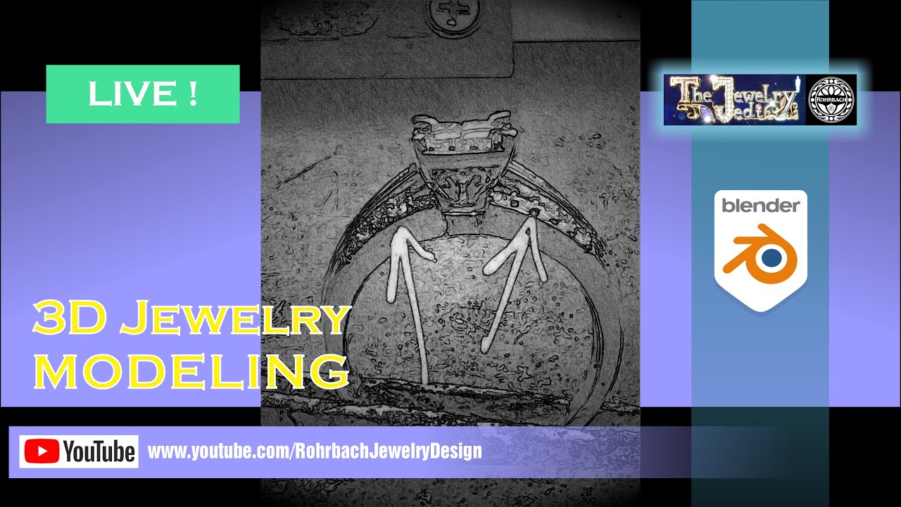 Diamond Ring 3D modeling 3D Jewelry - Diseño de joyas 3D - Création de bijoux 3D