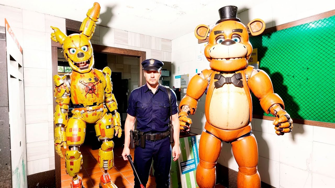 АНИМАТРОНИКИ ПУГАЮТ ОХРАННИКА FNAF 3 Garry's Mod