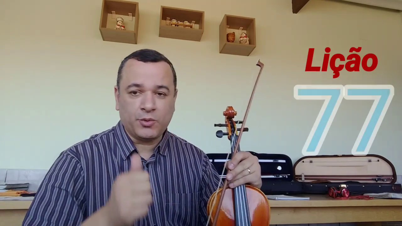 Licao 77 método CCB Violino