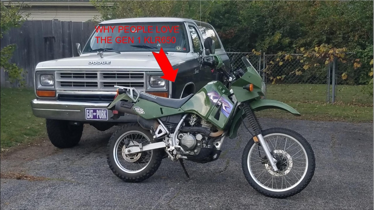 Why the Gen 1 KLR650 Just Works
