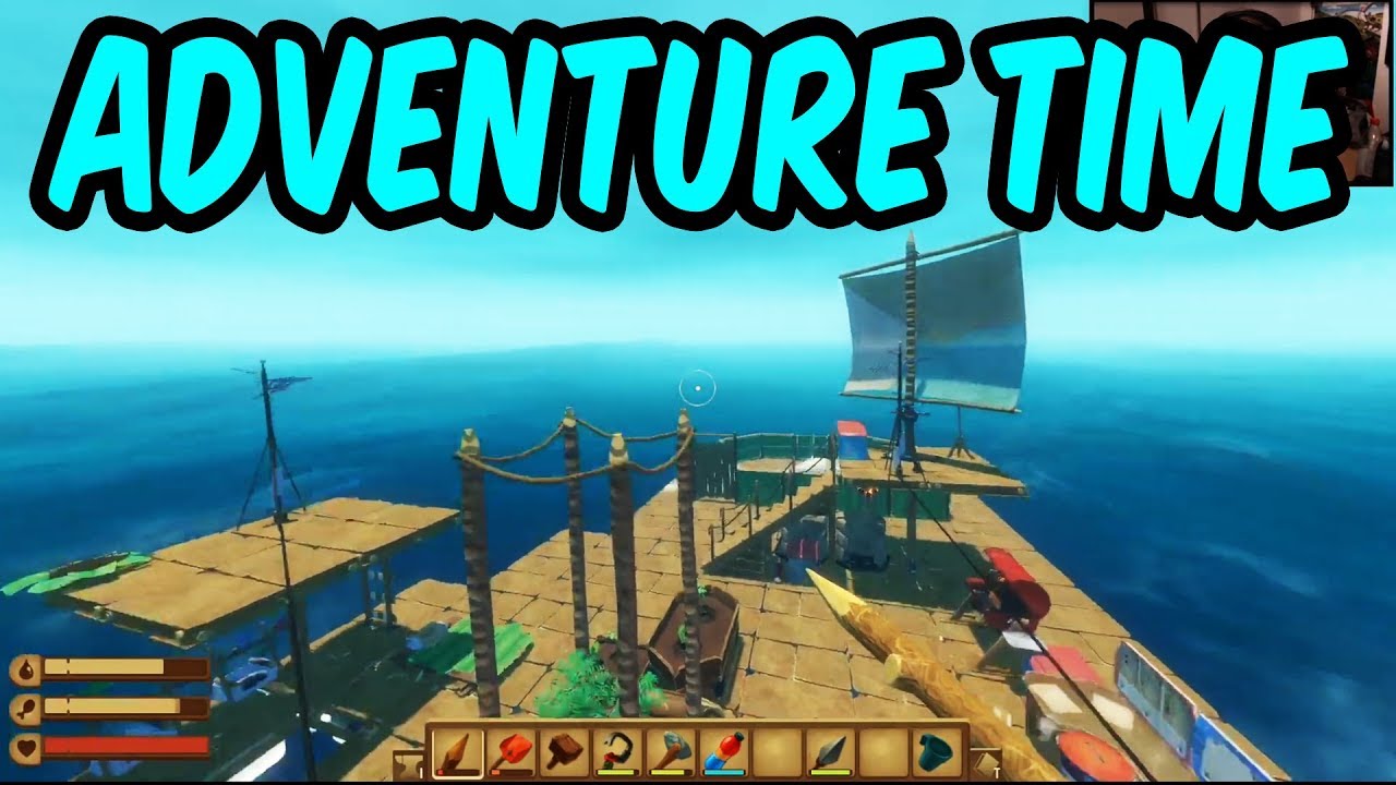Time for an adventure - Teo plays Raft with Paddy, Alex and Sammy
