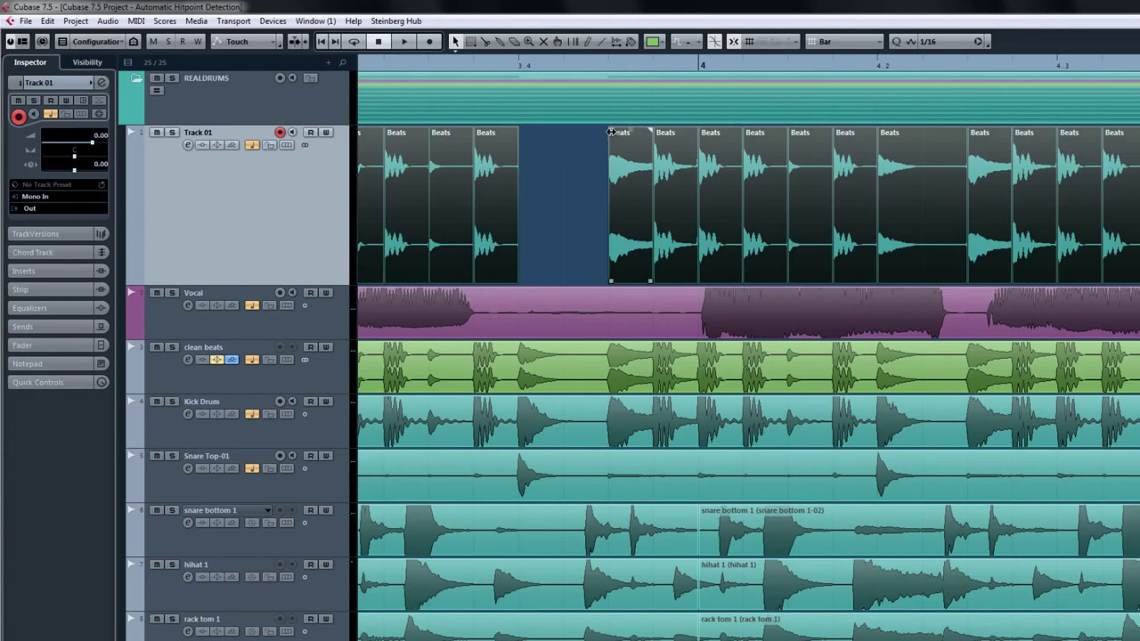 Workflow Enhancements | New Features in Cubase 7.5