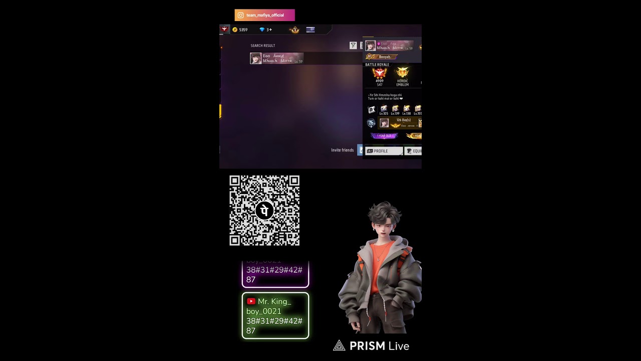 Live streaming of Team Mafiya