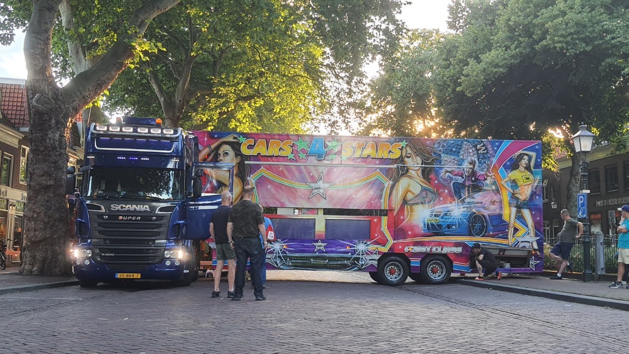 Transport en opbouw kermis Hoorn 2022 - Deel 3