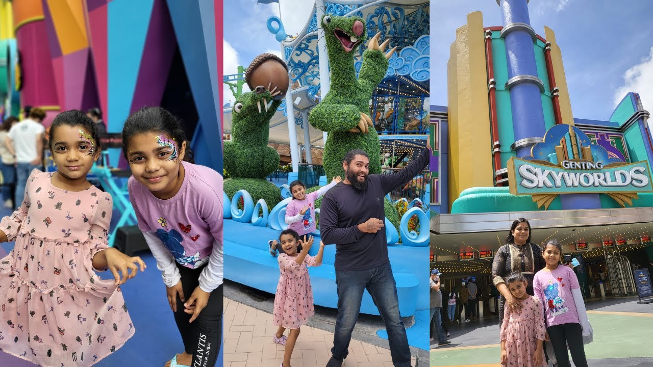 Celebrating Our 10th Wedding Anniversary @ Skyworlds Theme Park, Malaysia