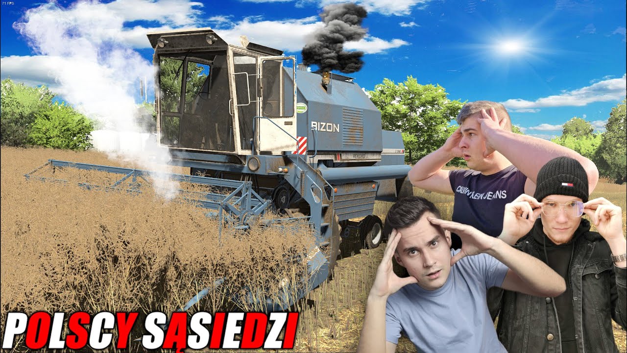 DAWID POPSUŁ KOMBAJN NA POCZĄTKU ŻNIW!┃POLSCY SĄSIEDZI ┃53 w/ Koliz & HeRoS