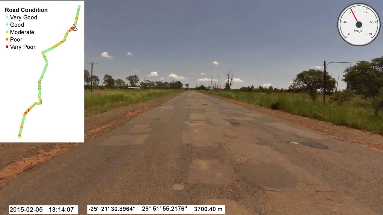Road Condition Monitoring Demo (paved road)