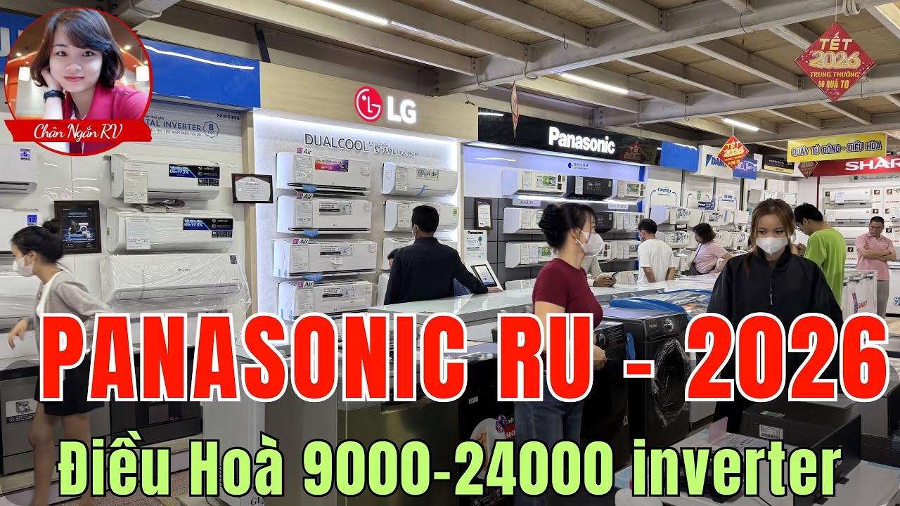 Điều Hoà Panasonic 2026 Dòng RU Có Gì Mới? Đánh Giá Chi Tiết RU9CKH / RU12CKH / RU18CKH / RU24CKH