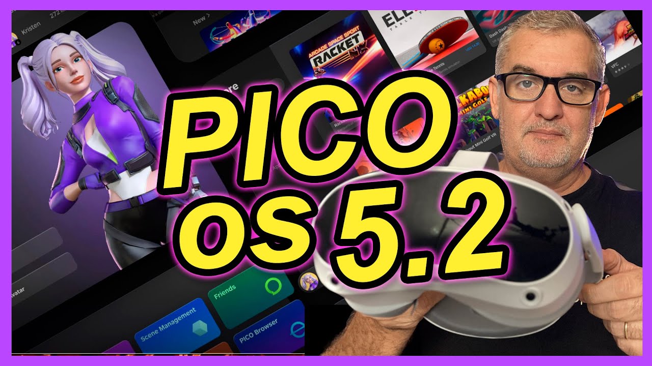 Pico Os 5.2 Sistema Operativo Pico 4 - Como es? - Español