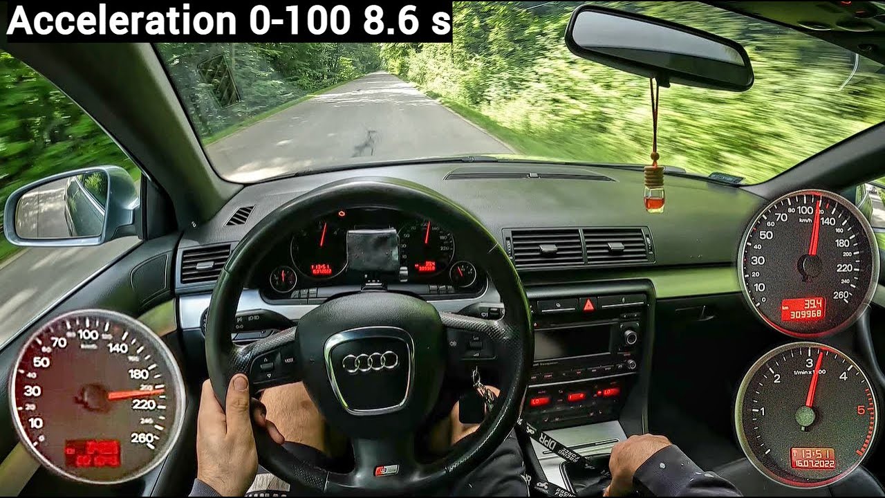 Audi A4 B7 2.0 Tdi S-Line /170 HP/ POV Test Drive #52 /Part 2/
