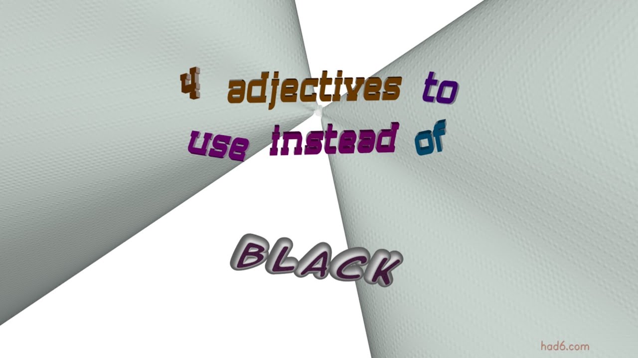 black - 7 adjectives which are synonym of black (sentence examples)