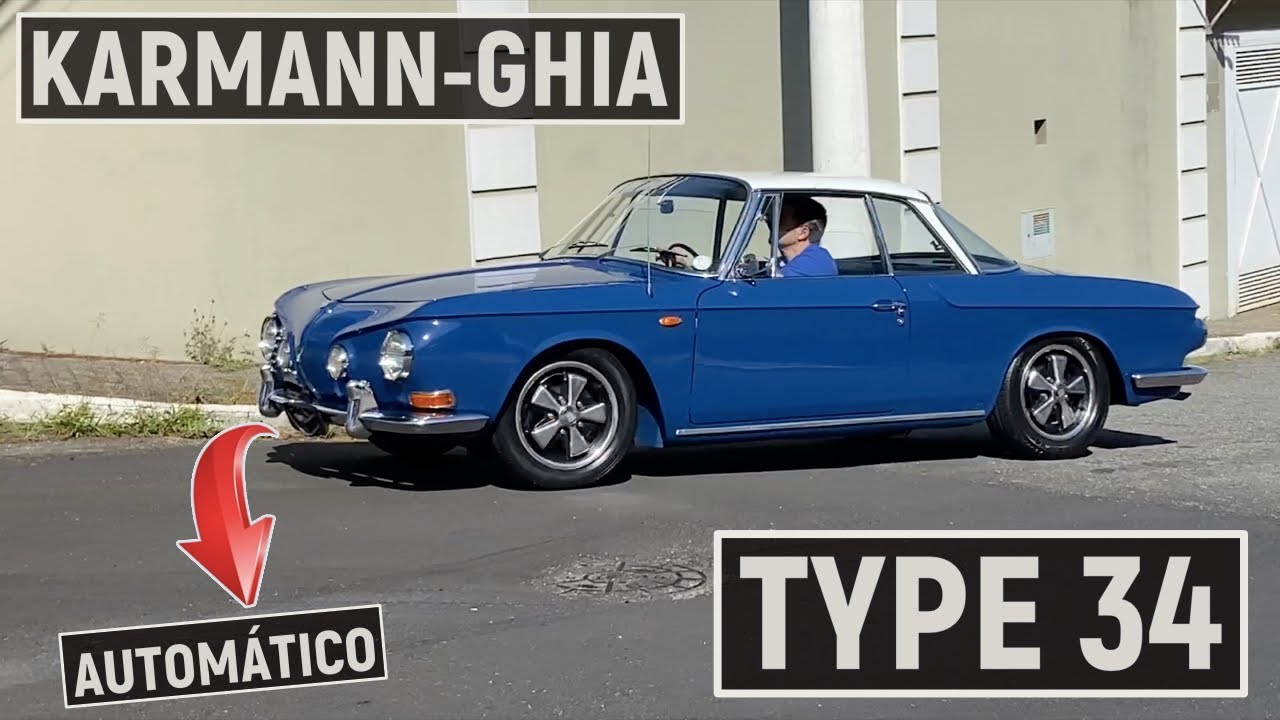 TYPE 34 AUTOMATIC: o charmoso Karmann-Ghia que não chegou ao Brasil