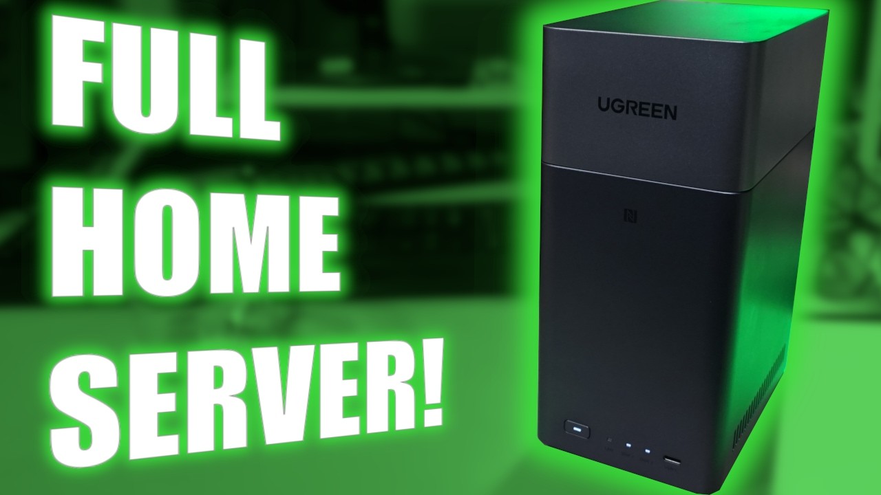 A full home server in a small package! UGREEN NAS DH2300 2-bay review!