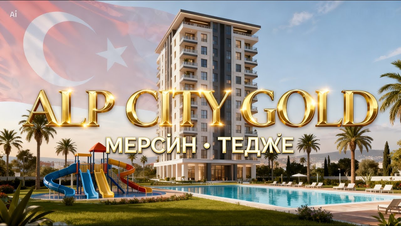 Alp City Gold 6 — жилой комплекс в Тедже, Дениз Махаллеси | Мерсин, Турция