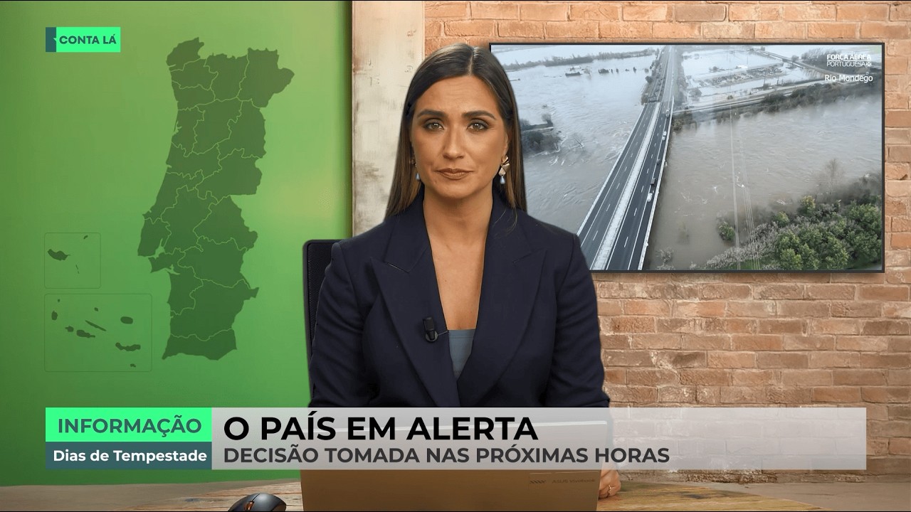 Coimbra continua em alerta máximo devido às cheias