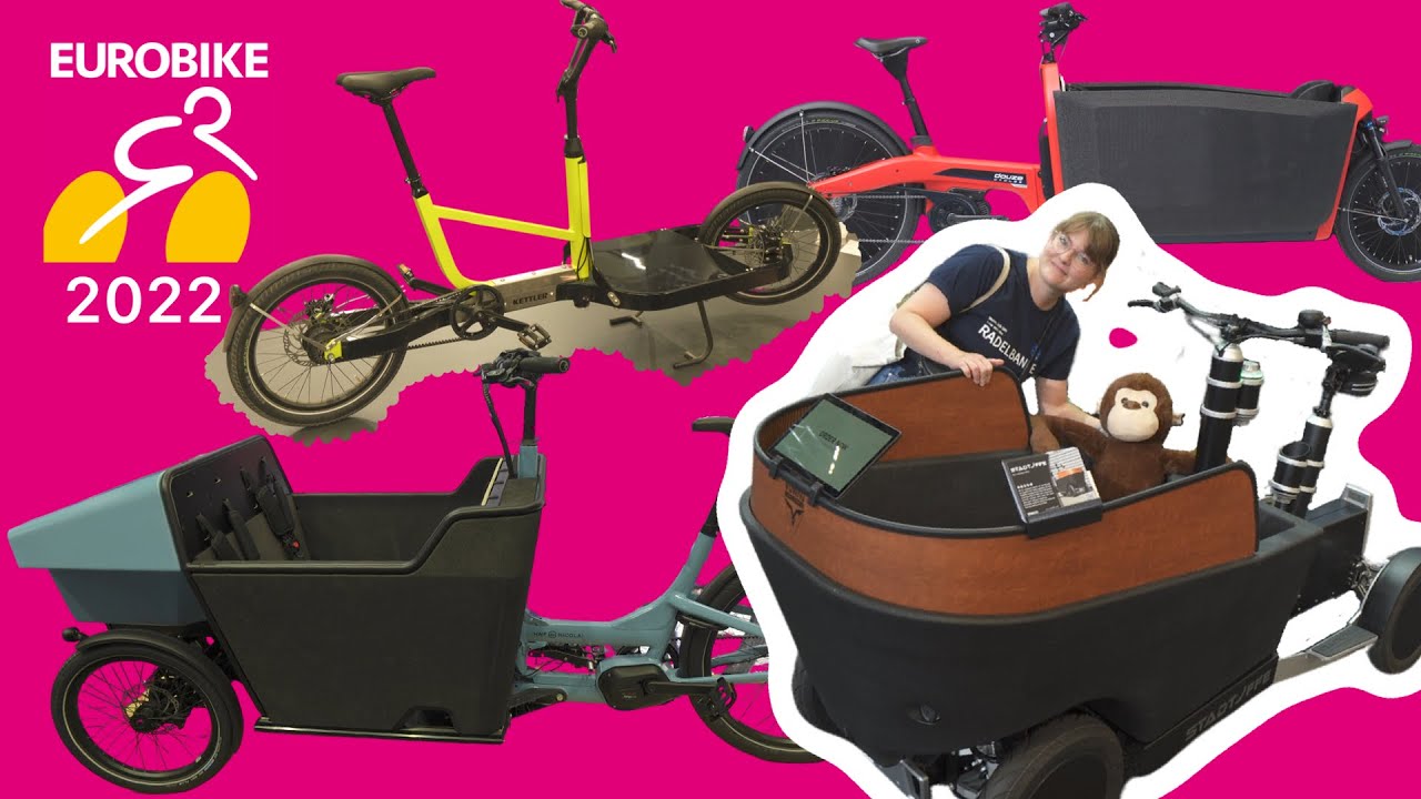 Vowag Stadtaffe, Douze H und andere Lastenräder auf der Eurobike 2022
