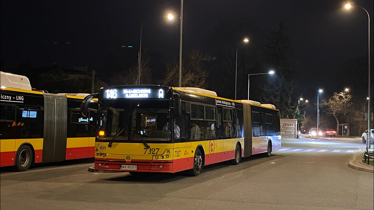☄ Solbus SM18 LNG #7327 (MZA Warszawa) [🚍146] ☄