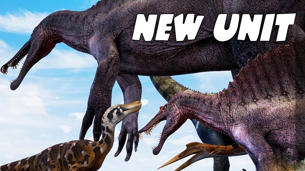 DINOSAURS VS 10,000 TORTOISES! UEBS New Unit Gameplay