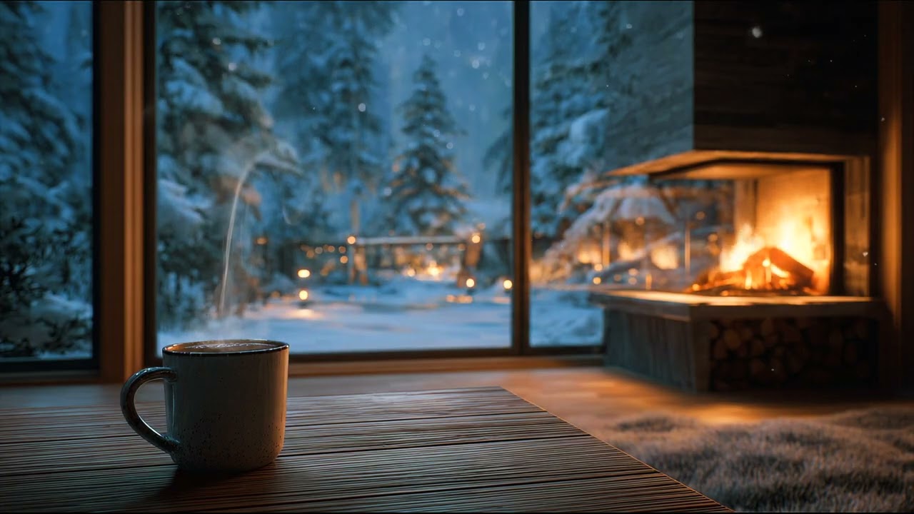 🔥 Cozy Fireplace Ambience | Warm 4K Fire Sounds for Sleep & Relax