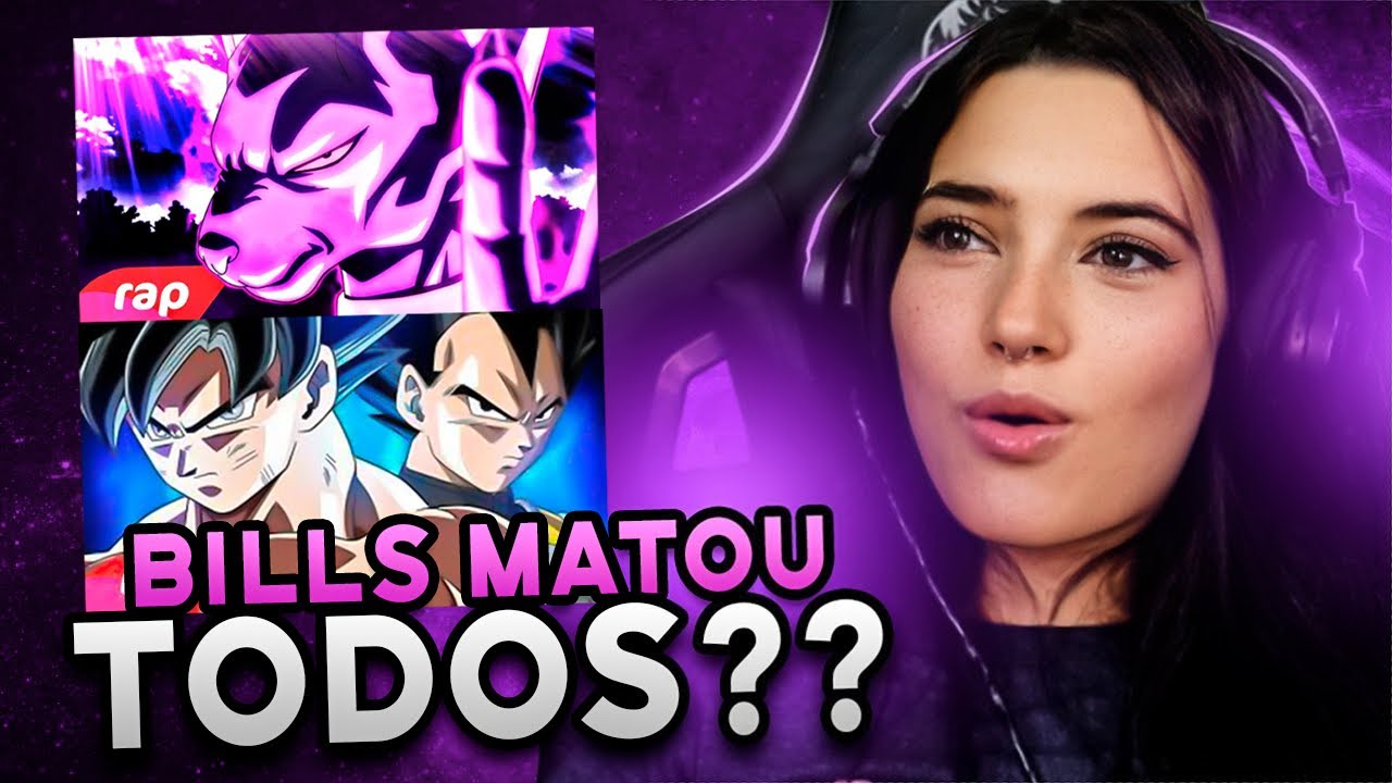 (NÃO OTAKU) REAGINDO ao RAP DO BILLS e RAP DO GOKU E VEGETA | NERD HITS