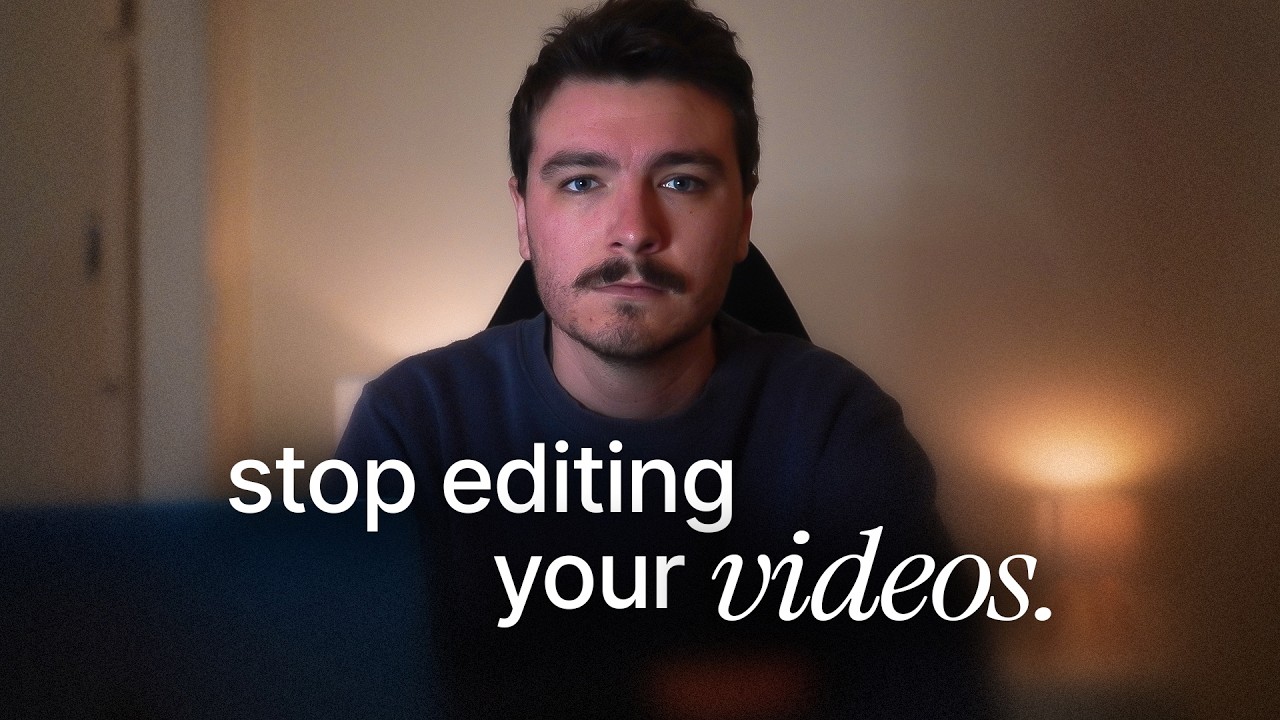 Good Editing Won’t Save Your YouTube Videos